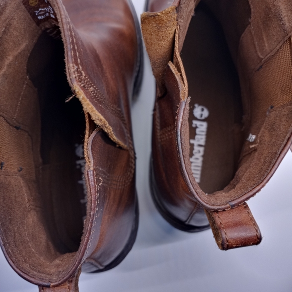 Timberland Leather Amston Chelsea Ankle Wedge - Picture 4 of 7